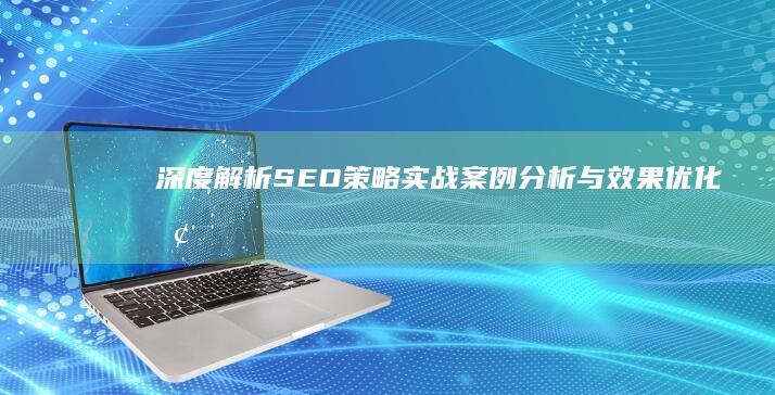 深度解析：SEO策略实战案例分析与效果优化探索